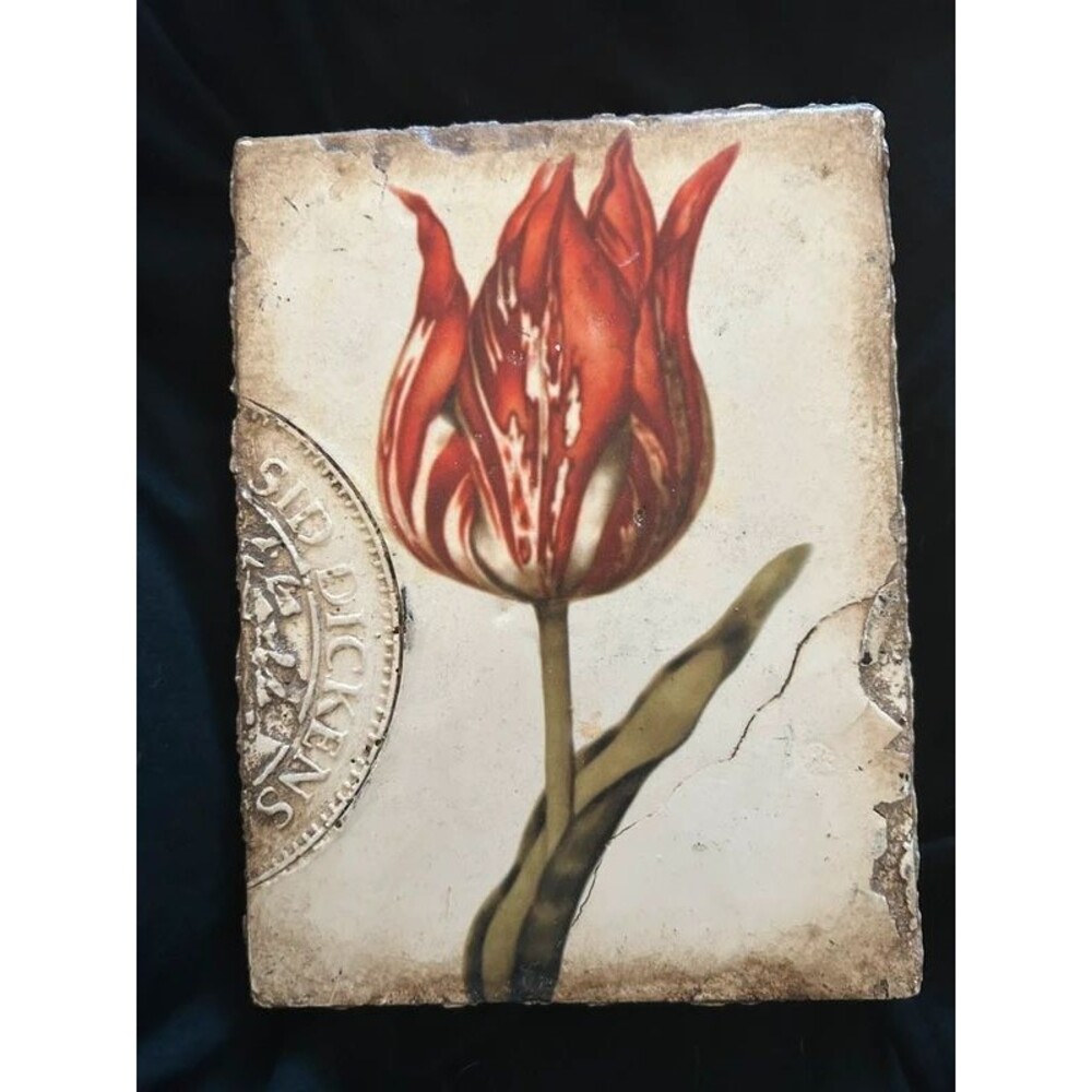 Sid Dickens T-98 “Scarlet” Retired Tulip Memory Block